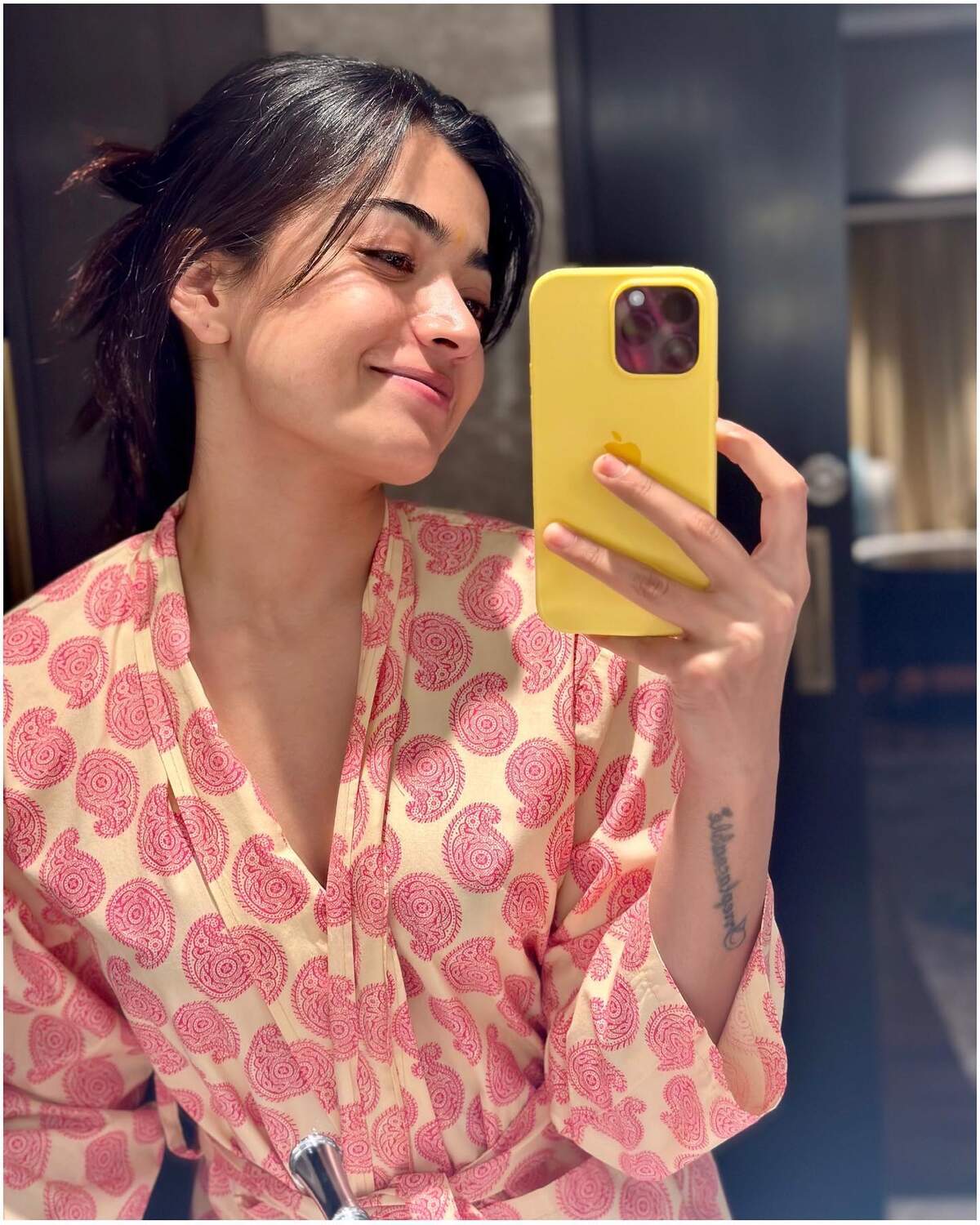 Rashmika mandanna new airport vedio viral