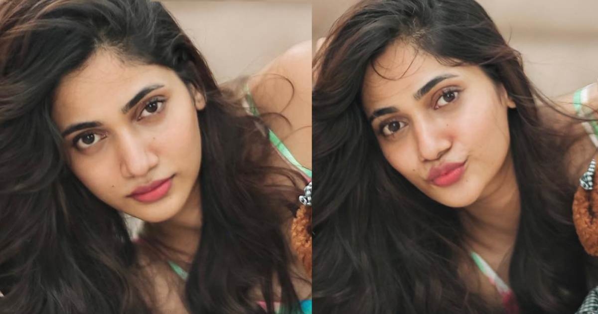 Losliya mariya in black dress hot