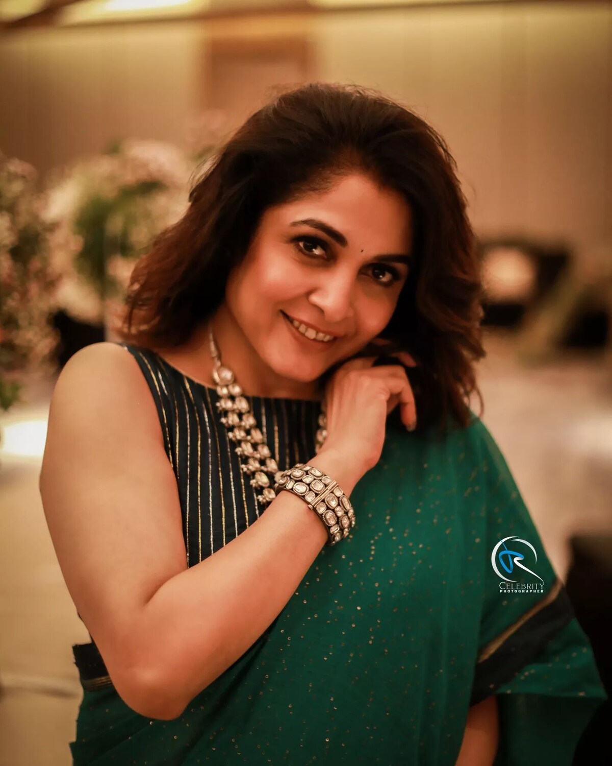 Ramya krishnan in hot dress selfie vedio