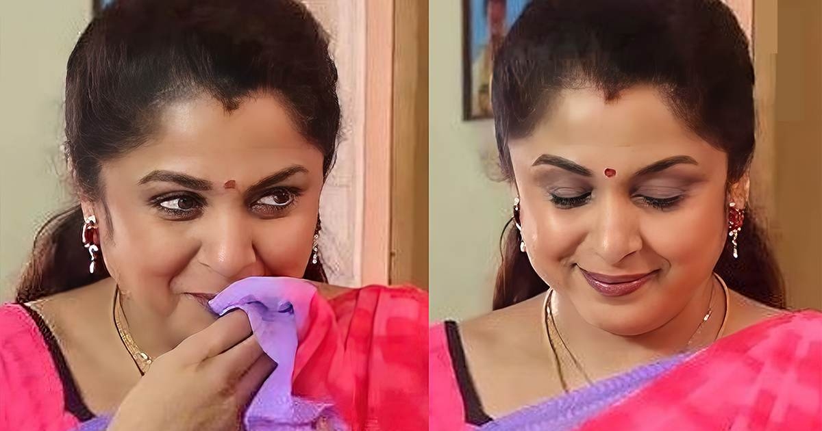 Ramya krishnan in hot dress selfie vedio